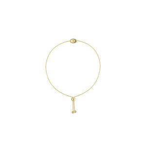 14K Solid Gold Mini Fancy Diamond Dainty Bracelet